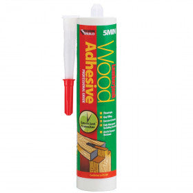 Everbuild Lumberjack 5 Minute Polyurethane Wood Adhesive - 310ml