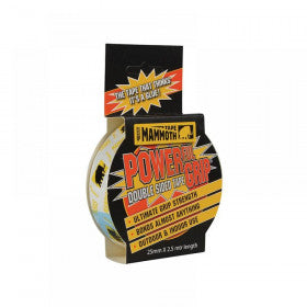 Everbuild Mammoth Powerful Double Sided Tape 25mm x 2.5m