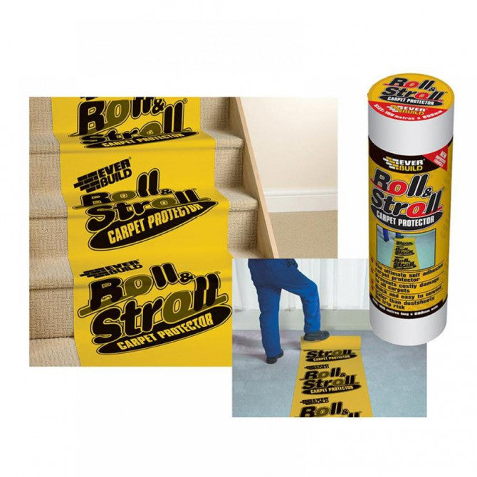 Everbuild Roll & Stroll Premium Carpet Protector 25m x 600mm