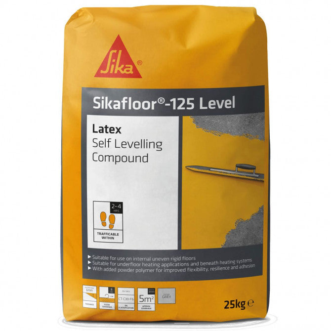 Sikafloor - 125 Level Latex Self Levelling Compound - 20kg
