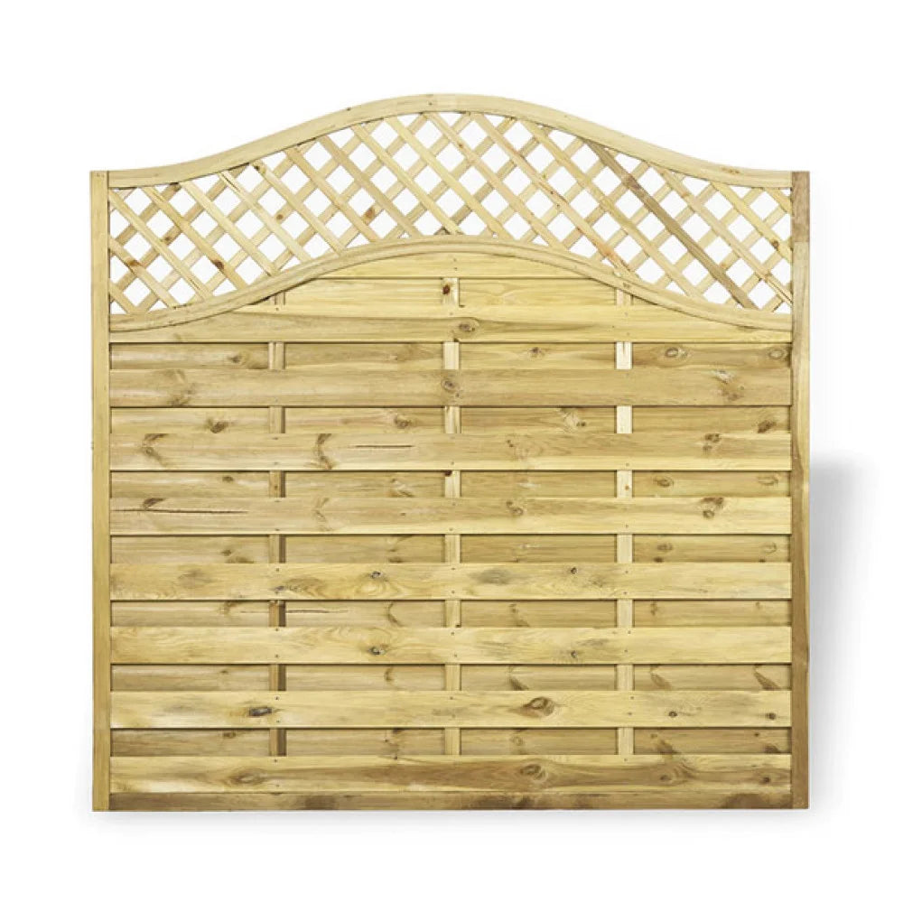 Golden Florence Fence Panel - Treated