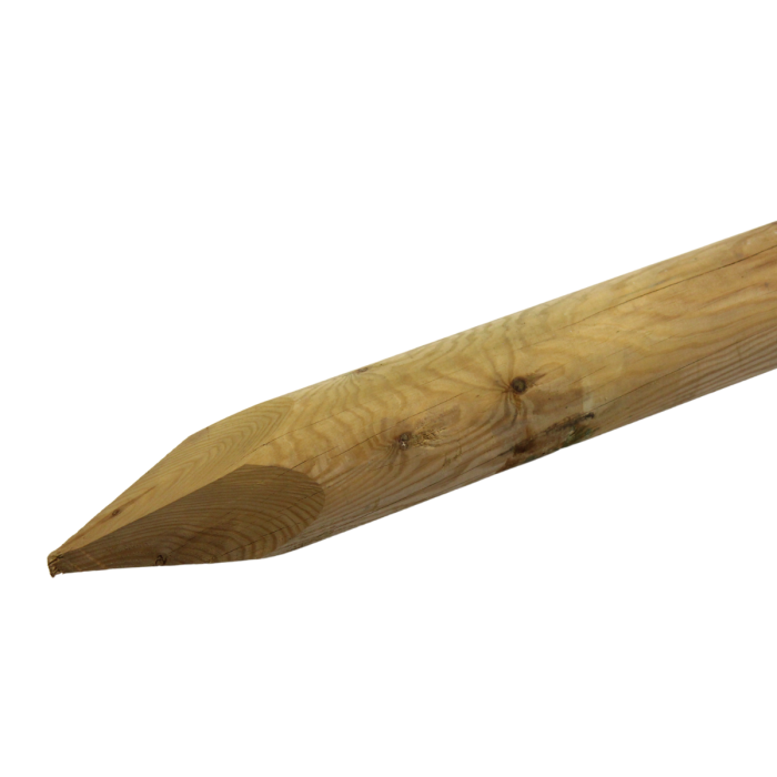 Full Rounded Pointed Posts Fence Machined Round Fence Posts | UC4 Agricultural Posts
